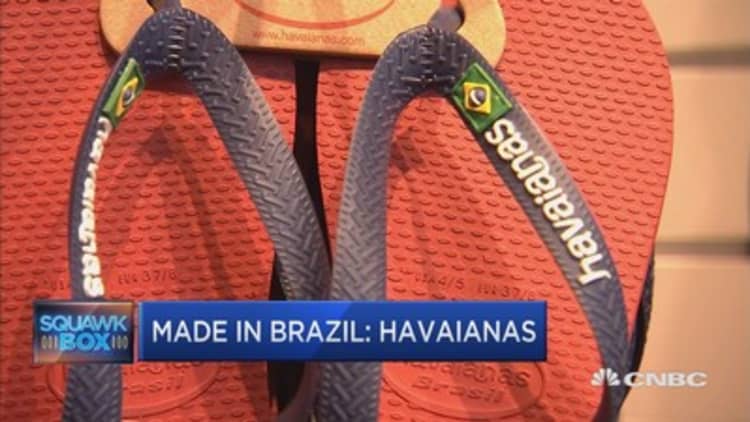 Havaianas - flip-flops made in Brazil
