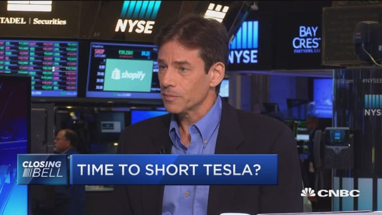 Time to short Tesla?
