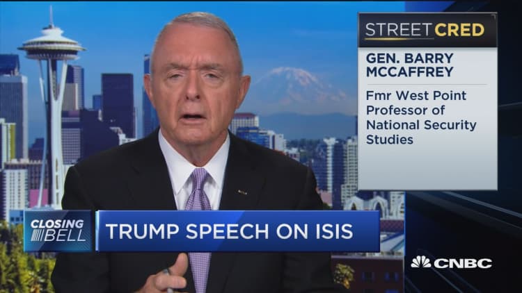Gen. Barry McCaffrey: Much of Trump speech sheer nonsense 