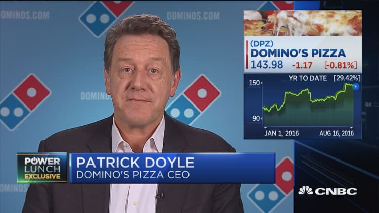 Domino's CEO: We're looking into autonomous vehicles