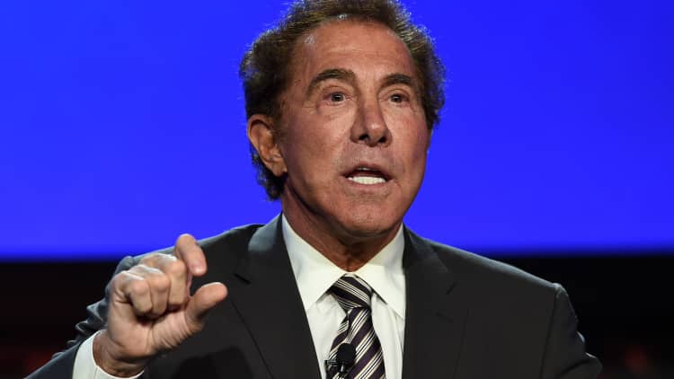 Wynn shares drop on reports of sexual misconduct by CEO Steve Wynn