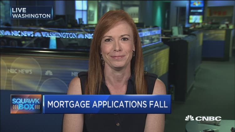 Mortgage apps down 4% last week