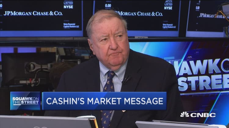 Cashin's market message