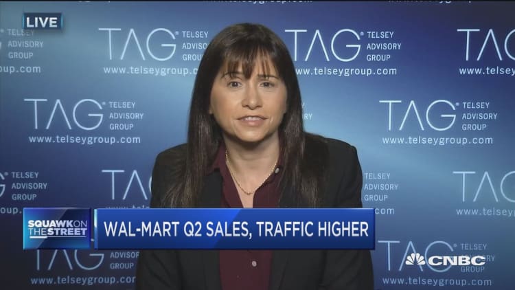 Telsey: Wal-Mart's momentum continuing