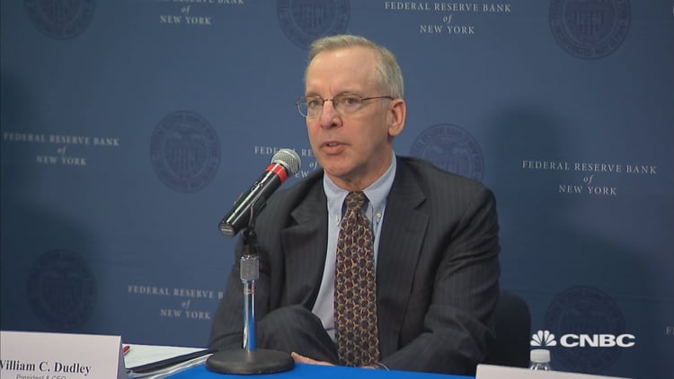 NY Fed's Bill Dudley on economy, 2nd half
