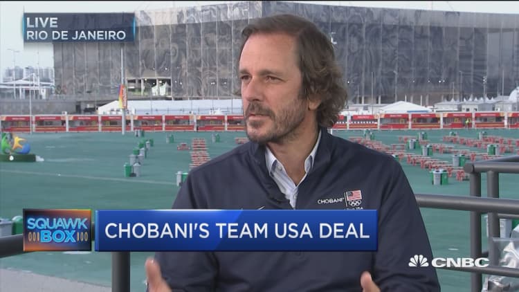 Chobani's Team USA deal 