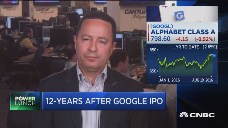 12 years after Google IPO