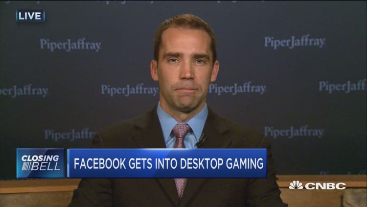 Facebook gets into desktop gaming