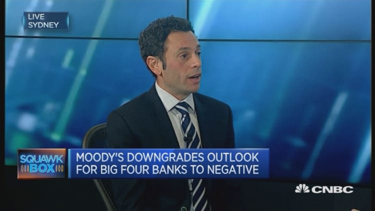 Moody's explains its downgrades on Australia's Big Four