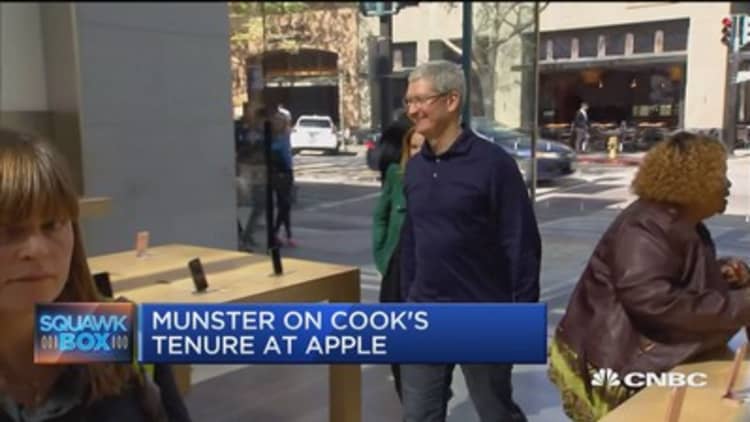 Tim Cooks marks 5th anniversary at Apple 