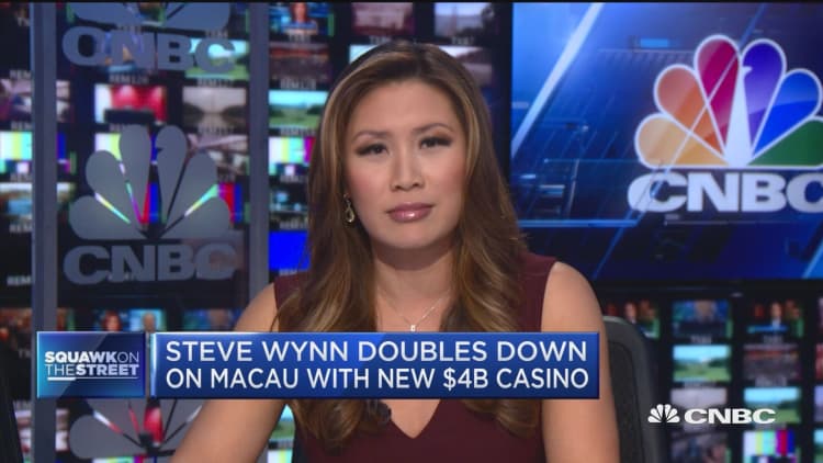 Steve Wynn doubles down on Macau with new $4B casino