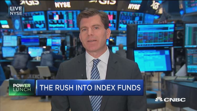 The rush into index funds
