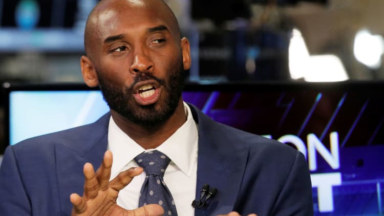 Kobe Bryant's investment advice to retired NBA players