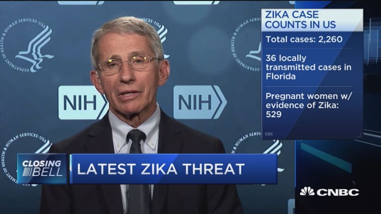 Zika threat from Louisiana flooding?
