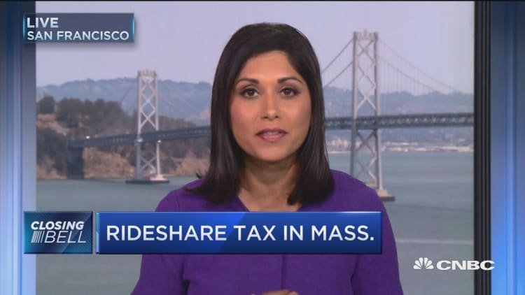 Rideshare tax in Massachusetts