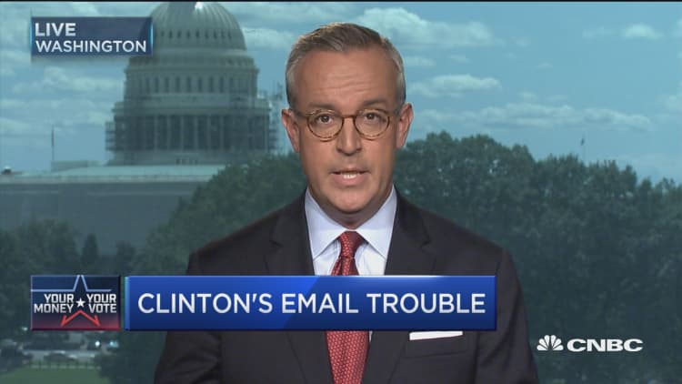 Clinton's email trouble