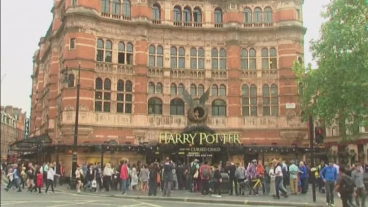 UK re-sellers profiting from Harry Potter play tickets