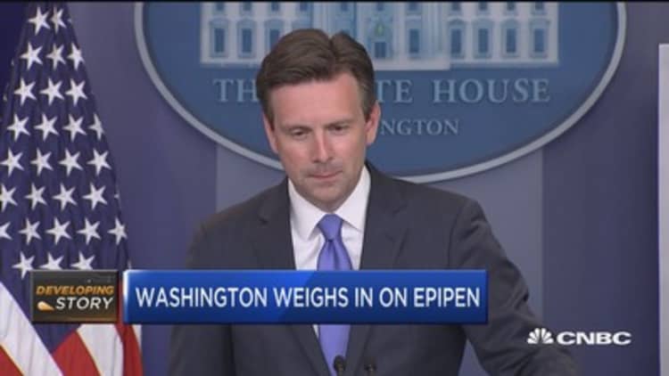 Washington weighs in on EpiPen