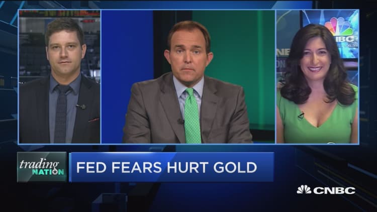 Trading Nation: Fed fears hurt gold