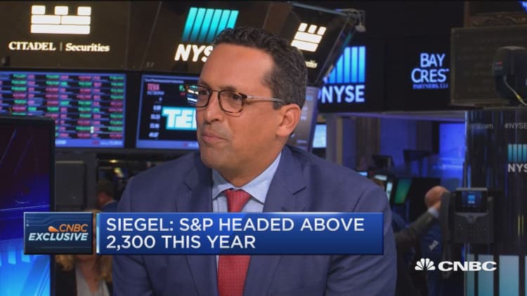 Siegel: S&P headed above 2,300 this year