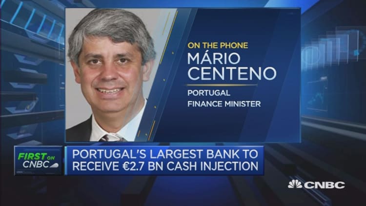 Bank bailout to create necessary turnaround for Portugal: Fin Min