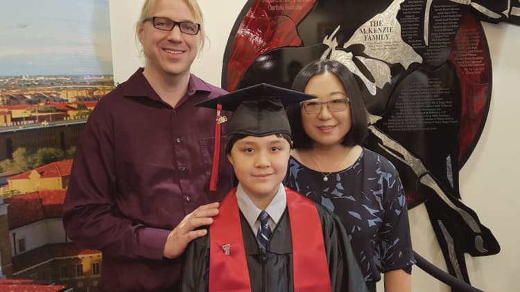 This 12-year-old kid could become Cornell's youngest graduate ever