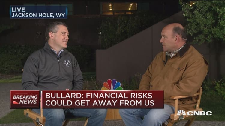 Fed's Bullard: Rate forecasts hurt our credibility