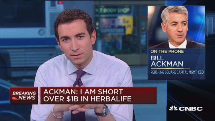 Herbalife is a confidence game: Ackman