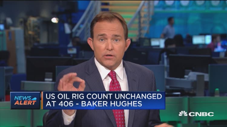 US oil rig count unchanged -Baker Hughes