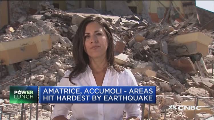 Search & clean up operations continue after Italy quake