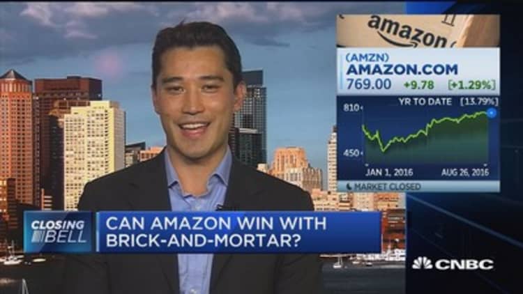 Can Amazon win with brick-and-mortar?