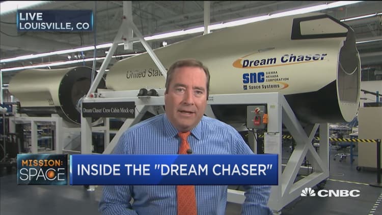 Inside the 'Dream Chaser'