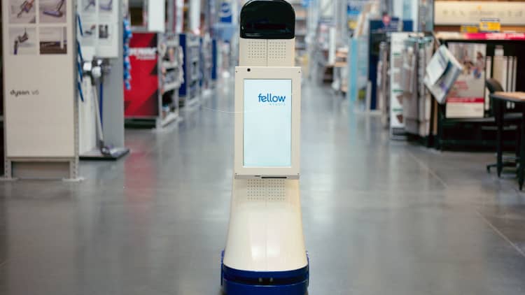 You may be greeted by a robot next time you go shopping