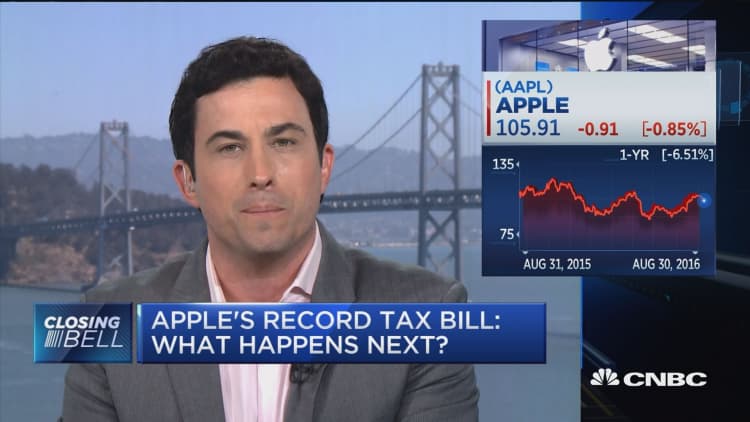 Apple's record tax bill: What happens next?