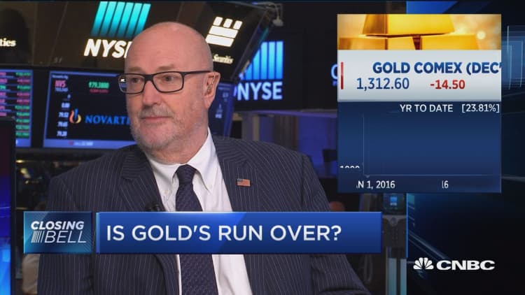 Gold debate: Is gold's run over? 