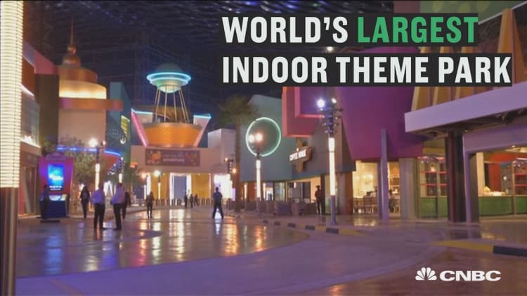Dubai opens world's largest indoor theme park