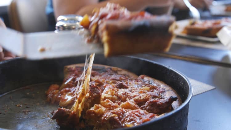 Mexican deep-dish: Chicago's iconic pie, with a twist