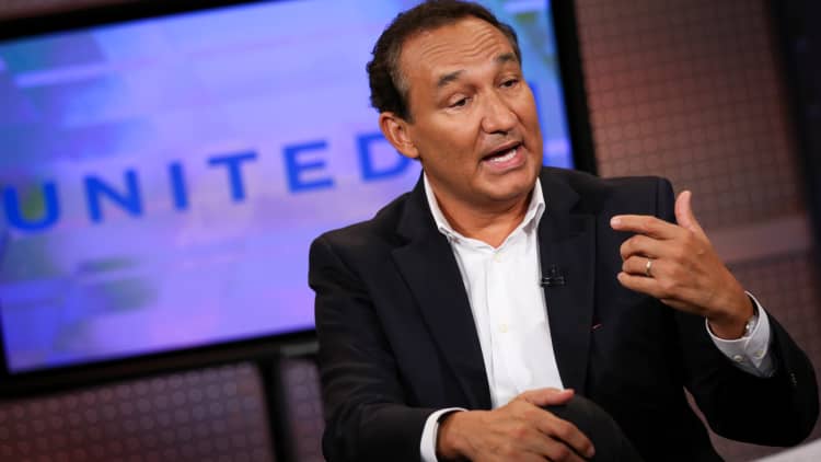 United Airlines CEO on Boeing, animal policy and jet fuel prices