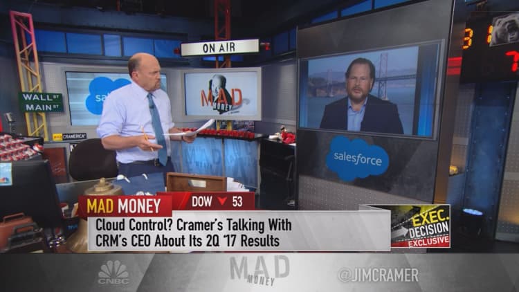 Salesforce CEO: Foreign exchange was brutal this quarter