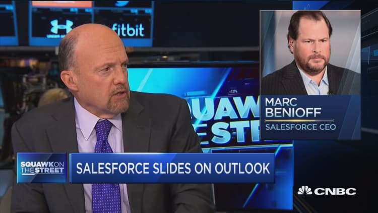 Jim Cramer: Give Salesforce the benefit of the doubt