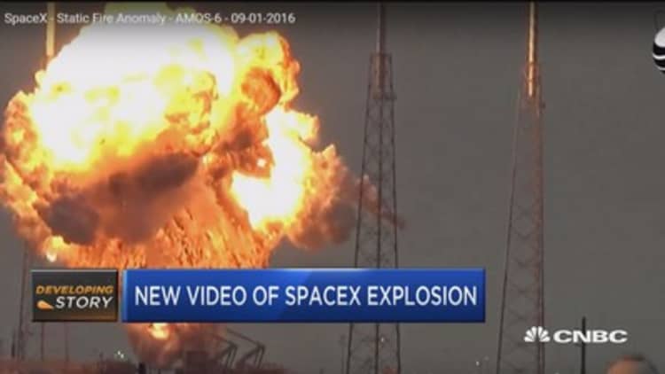 New video captures SpaceX explosion