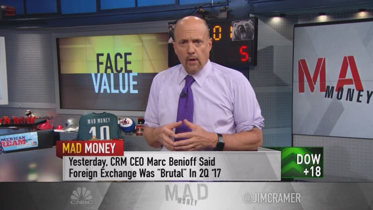 Cramer: Salesforce's Benioff earned the right to be taken at face value