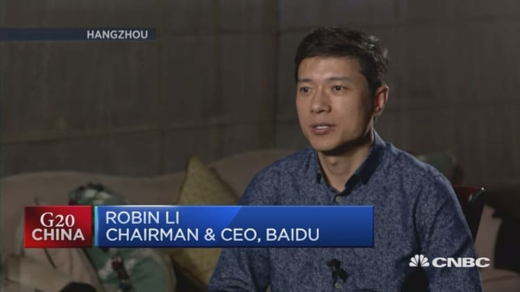 Robin Li: Innovation now more important than ever