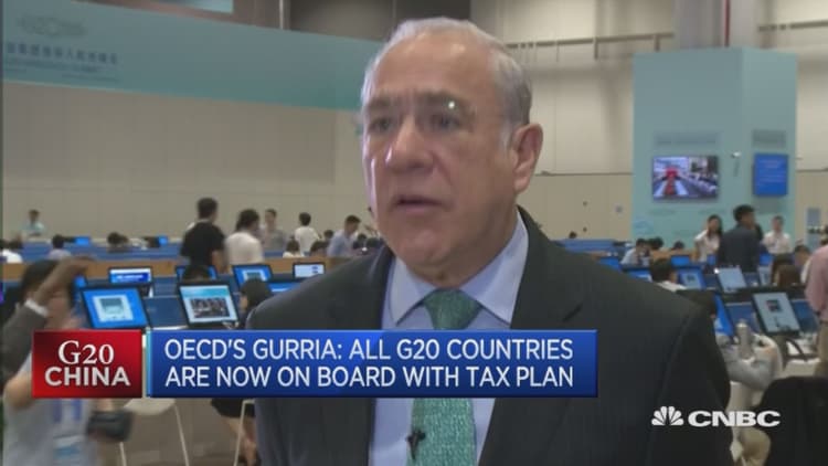 All G-20 countries now on board with tax plan: OECD’s Gurria