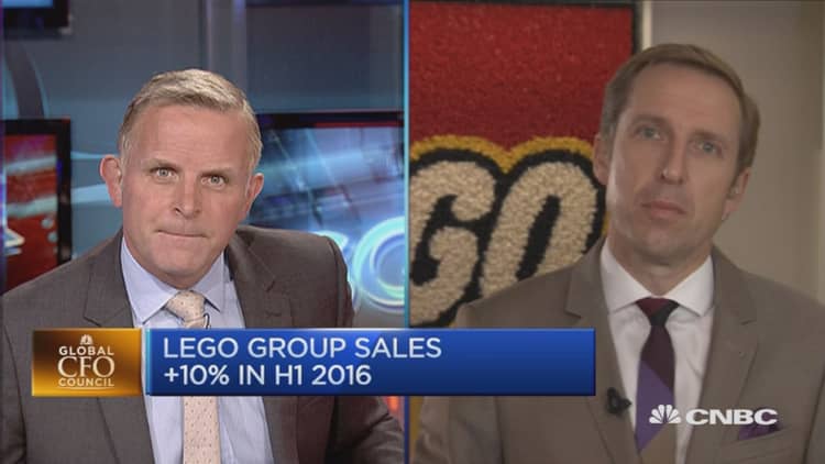 Sales growth strong in Europe and Asia: LEGO