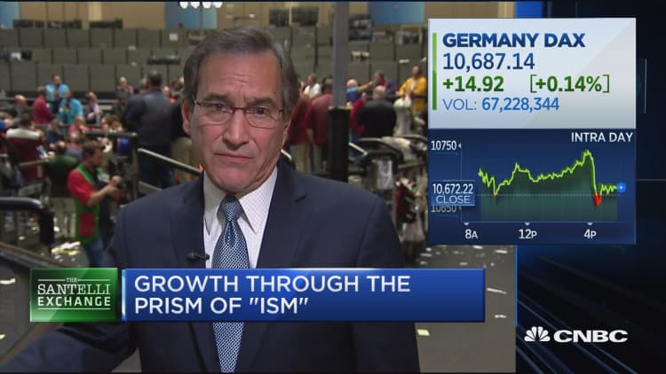 Santelli Exchange: Growth through the prism of 'ISM'