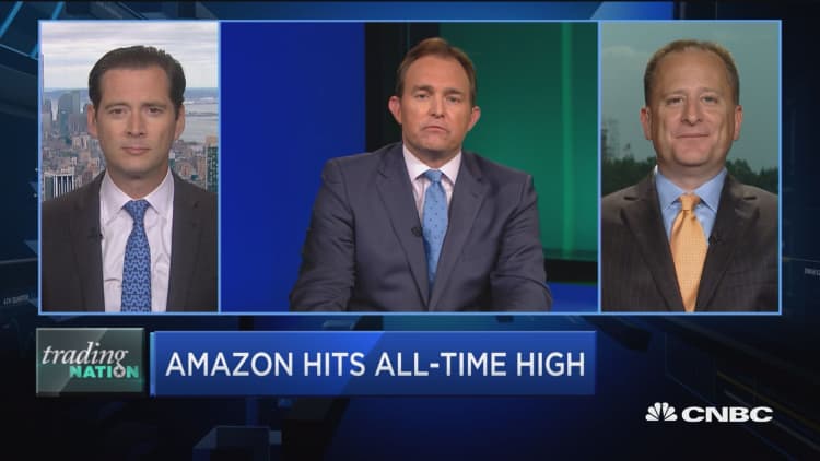 Trading Nation: Amazon hits all-time high
