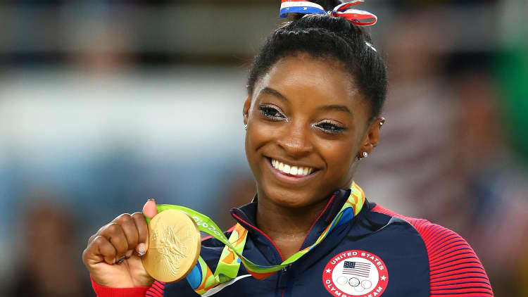 Gold medalist Simone Biles' 'Courage to Soar'