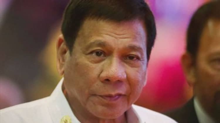 US tells Philippines President to show some respect
