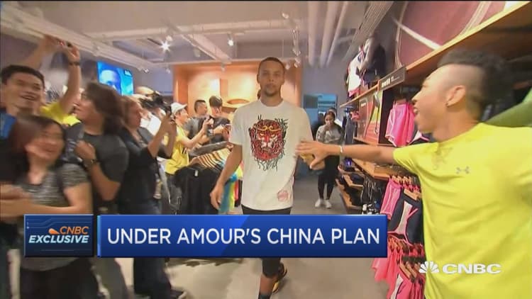 Cramer: Under Armour and Steph Curry
